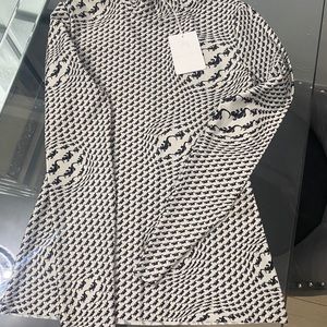 MARINE SERRE Large 
Printed stretch-jersey top